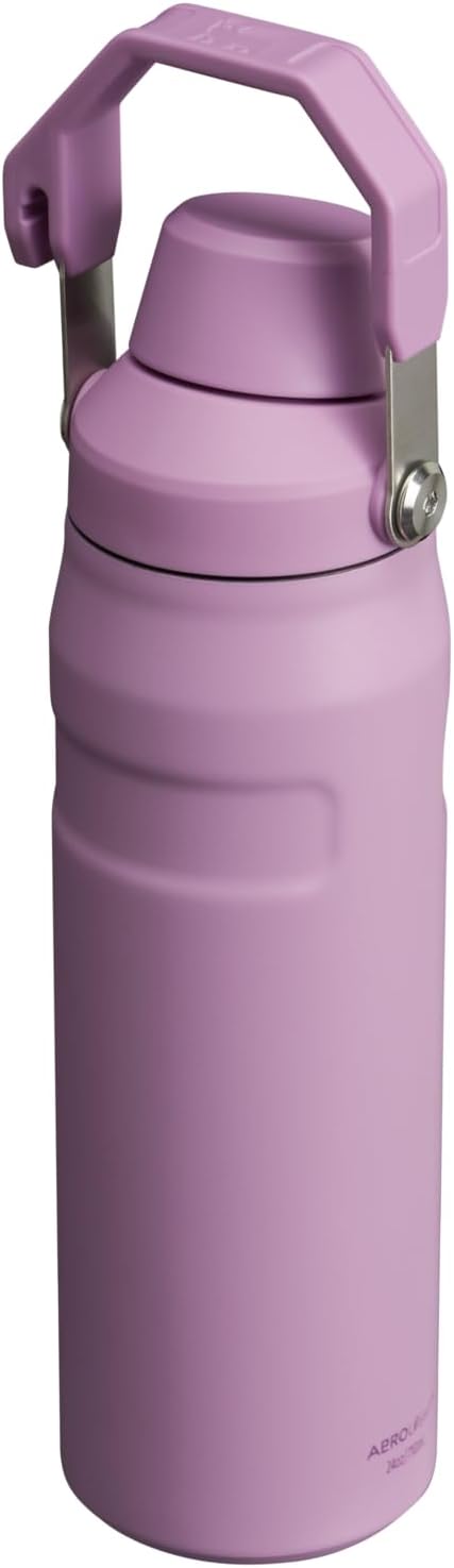Iceflow Fast Flow Water Bottle | Angled Spout Lid | Lightweight & Leakproof for Travel & Sports | Insulated Stainless Steel | Bpa-Free