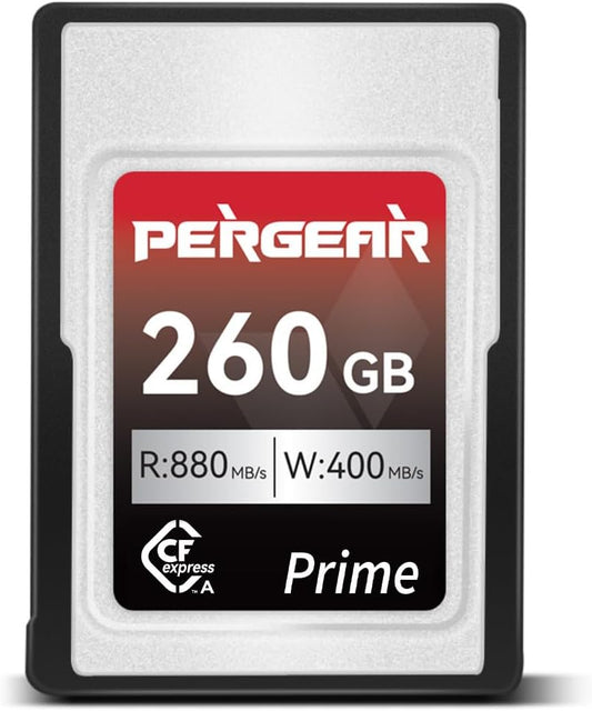 Professional 260GB Cfexpress Type a Memory Card, up to 880Mb/S Read Speed & 900Mb/S Write Speed for 4K 120P,8K 30P Recording Video/Photo for Sony Alpha Sony FX Cameras