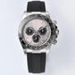 Watches Automatic Cal.4131 Ceramic Clean Maker Watch Men'S Panda Dial 904L Steel Rubber Strap 126519 Eta Sport Clean