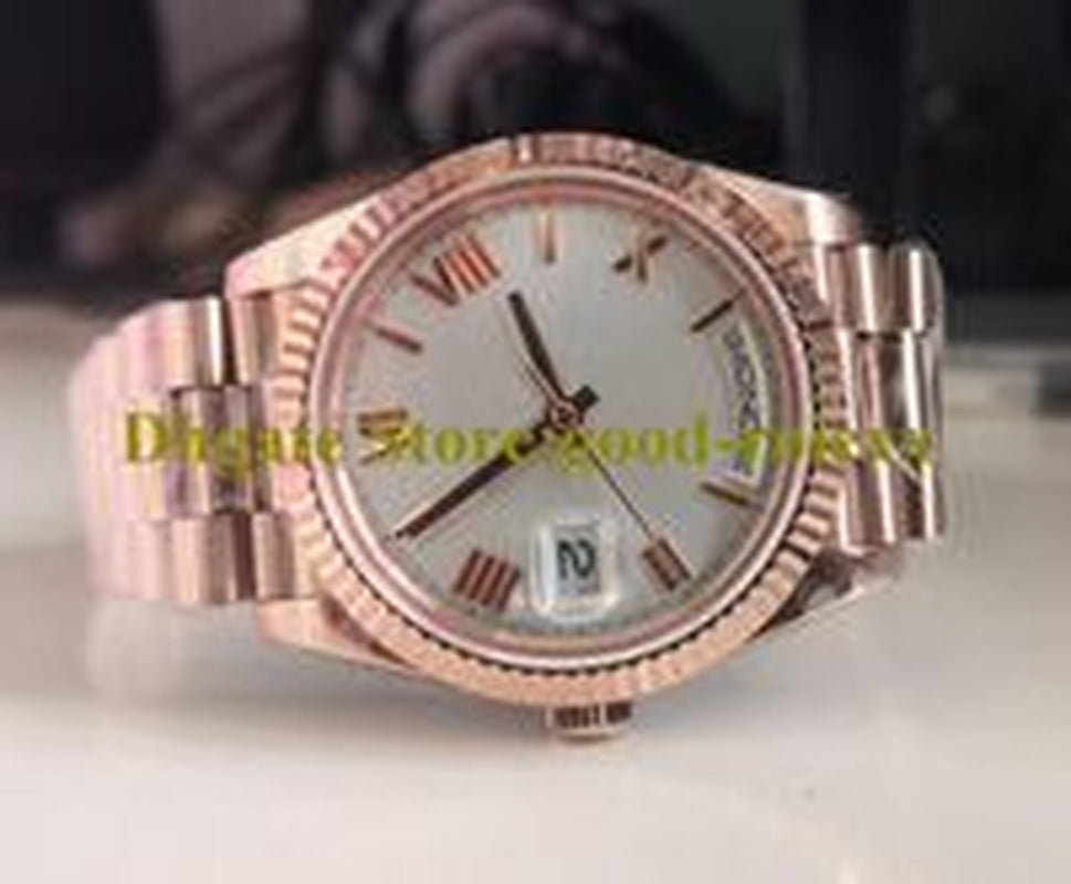 7 Colour Mens Watches Men Watch Bpf Green Brown Champagne White Automatic 2813 Movement BP Everose Time Day Date Rose Gold Crystal Chocolate Factory Wristwatches