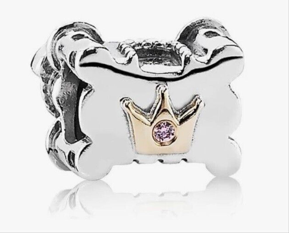 New Pandora Happily Ever Fantasy after Castle 791133PCZ Charm /W Pouch