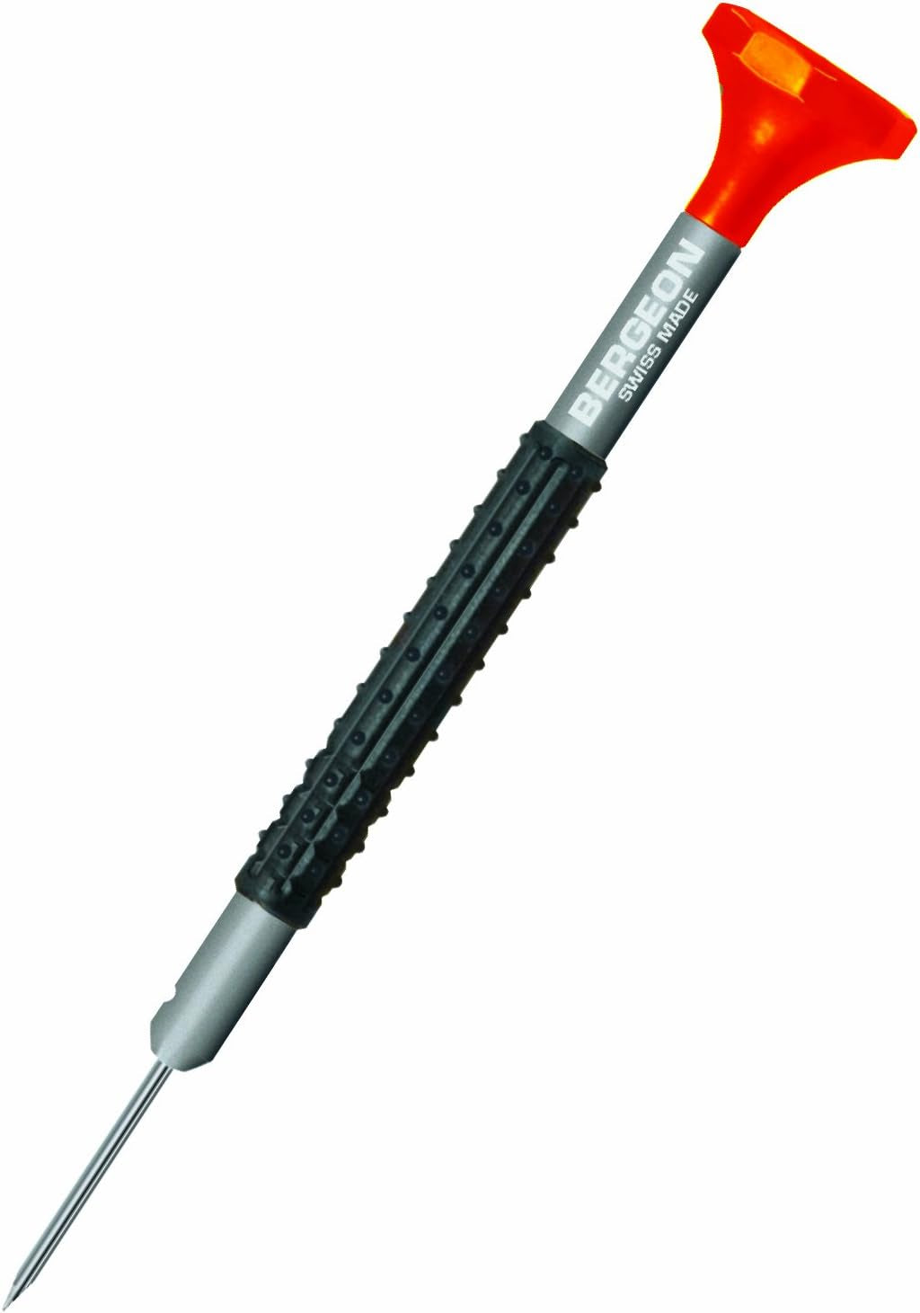 55-604 6899-S10 Rotating Stand with 10 Ergonomic Screwdrivers and 10 Tubes with Spare Blades Watch Repair Kit