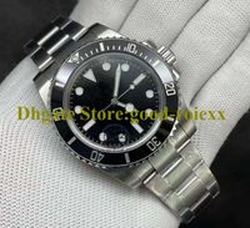 Mens Blue Black Green Ceramic Bezel Watch Automatic Cal.3135 Watches Men Dive Sport 904L Stainless Steel 3130 Yellow Gold VSF Wristwatches Diver'S 28800 Vph/Hz