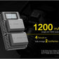 USN4 Pro Digital Quickcharge 2.0 USB Battery Charger Compatible with Sony NP-FZ100 Batteries