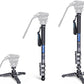 MV-324C+VD-03 Carbon Fiber Flip Lock Pro Video Camera Monopod with Tripod Stand Max Load 22Lb, 1500Mm