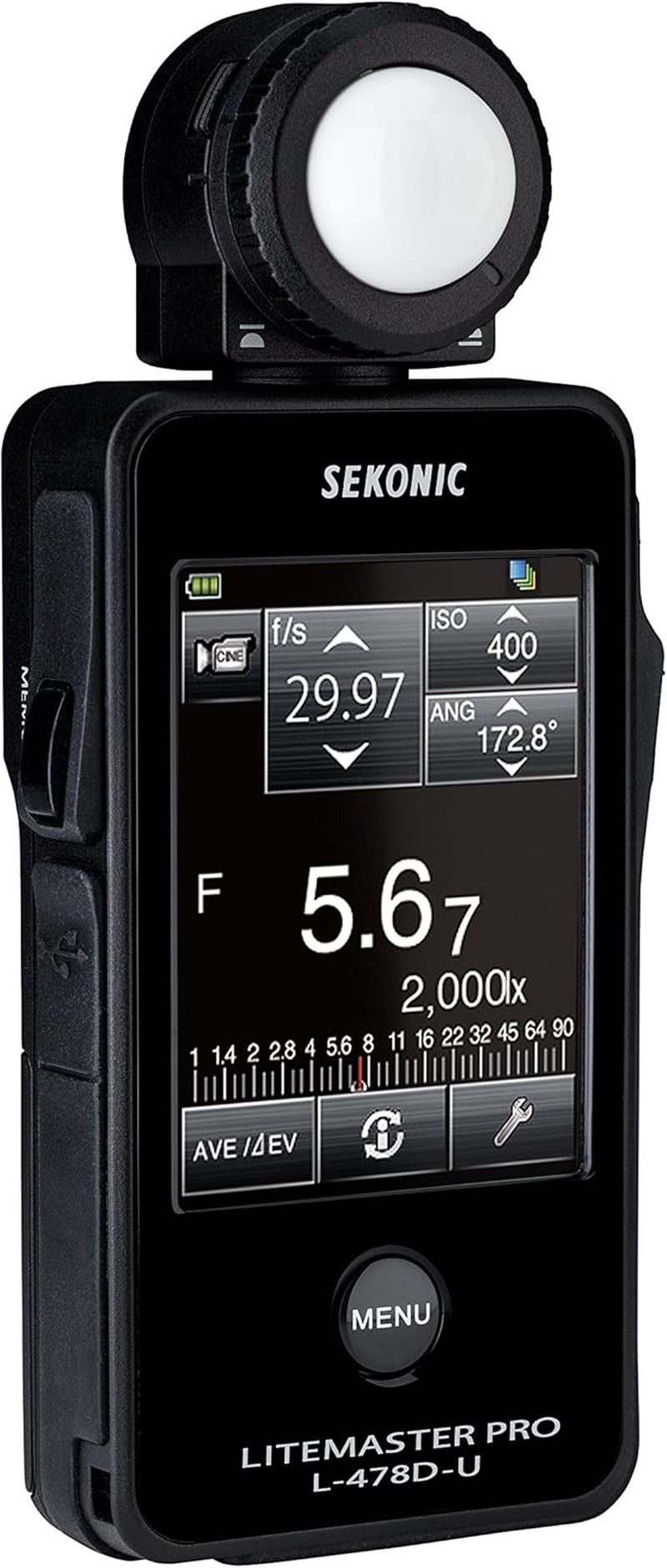 L-478D-U Lightmeter with Exclusive 3-Year Warranty