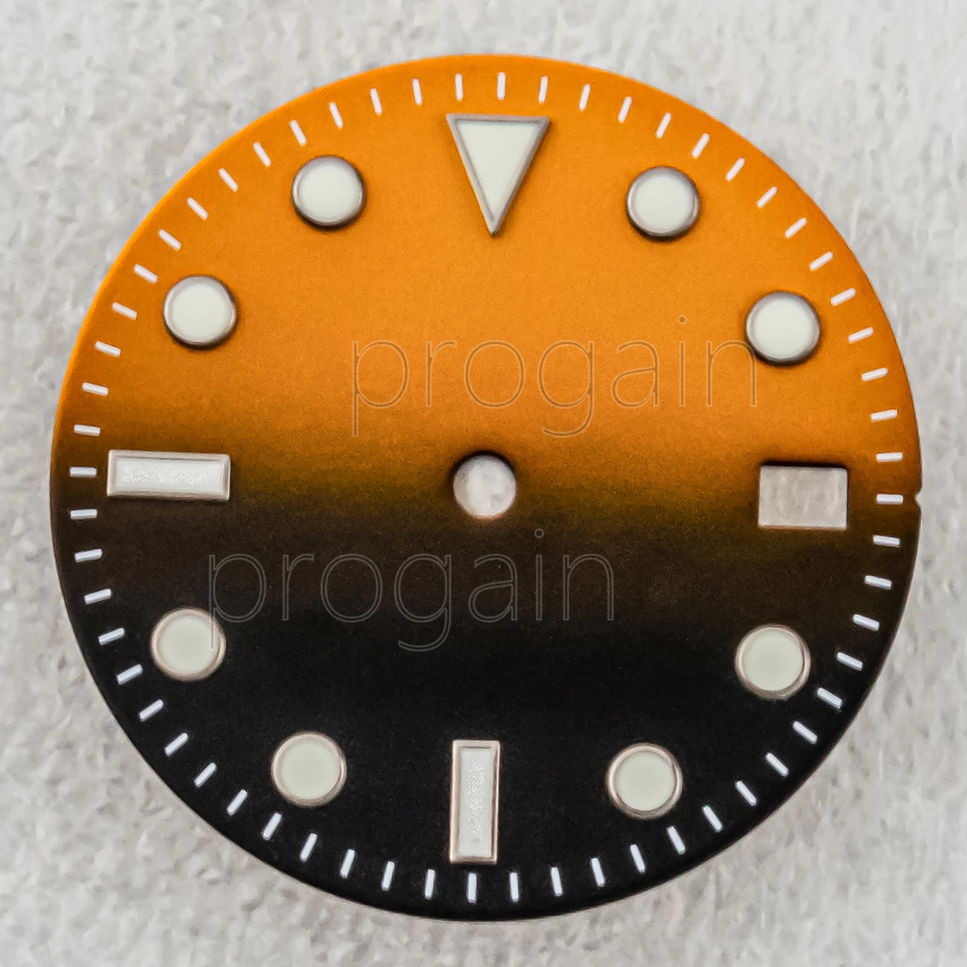 New NH35 Dial Green Luminous Watch Faces 28.5Mm Single/Double Calendar Dial Fit NH34 NH35 NH36 Movement SUB GMT Watch Parts