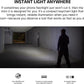 IMINI 2 EDC Rechargeable Keychain Flashlight, 50 Lumens Compact and Portable Mini LED Keyring Lights with Built-In Battery Ideal for Everyday Carry and Emergencies (Passionate Red)