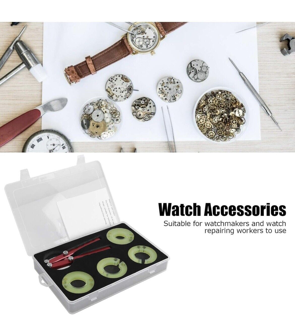 Watch Repair Kit Watch Bezel Ring Opener Removal Tools Set Watch