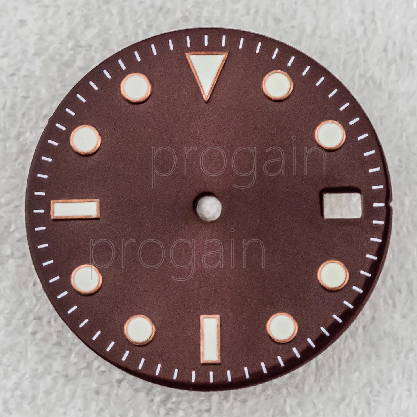 New NH35 Dial Green Luminous Watch Faces 28.5Mm Single/Double Calendar Dial Fit NH34 NH35 NH36 Movement SUB GMT Watch Parts