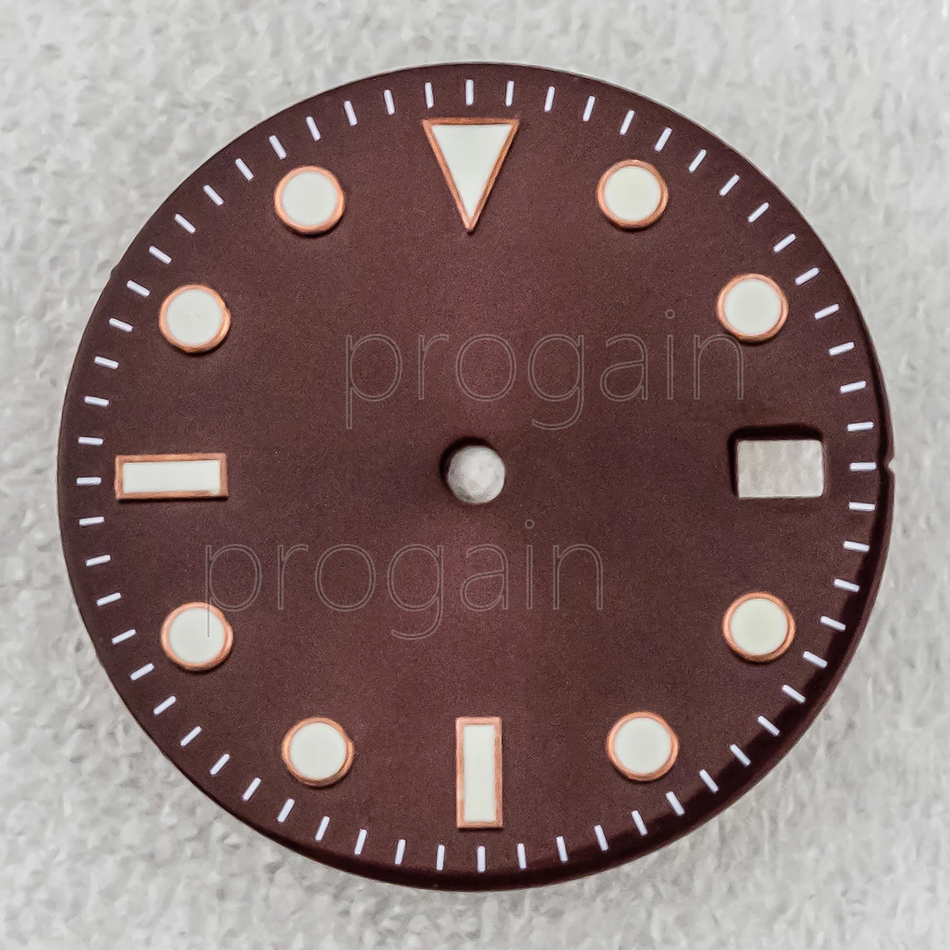 New NH35 Dial Green Luminous Watch Faces 28.5Mm Single/Double Calendar Dial Fit NH34 NH35 NH36 Movement SUB GMT Watch Parts