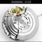 Dandong Made Vs 3135 No Logo Super Quality Editon Blue Hair Spring Watch Movement Reliable Quality