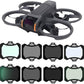 Lens Filter/Filter Set for DJI Avata 2 Drone Waterproof, Uv-Blocking Multi-Layer Coated HD Neutral Density Filter (UV/CPL/ND8/ND16/ND32/ND64/STAR/NIGHT)