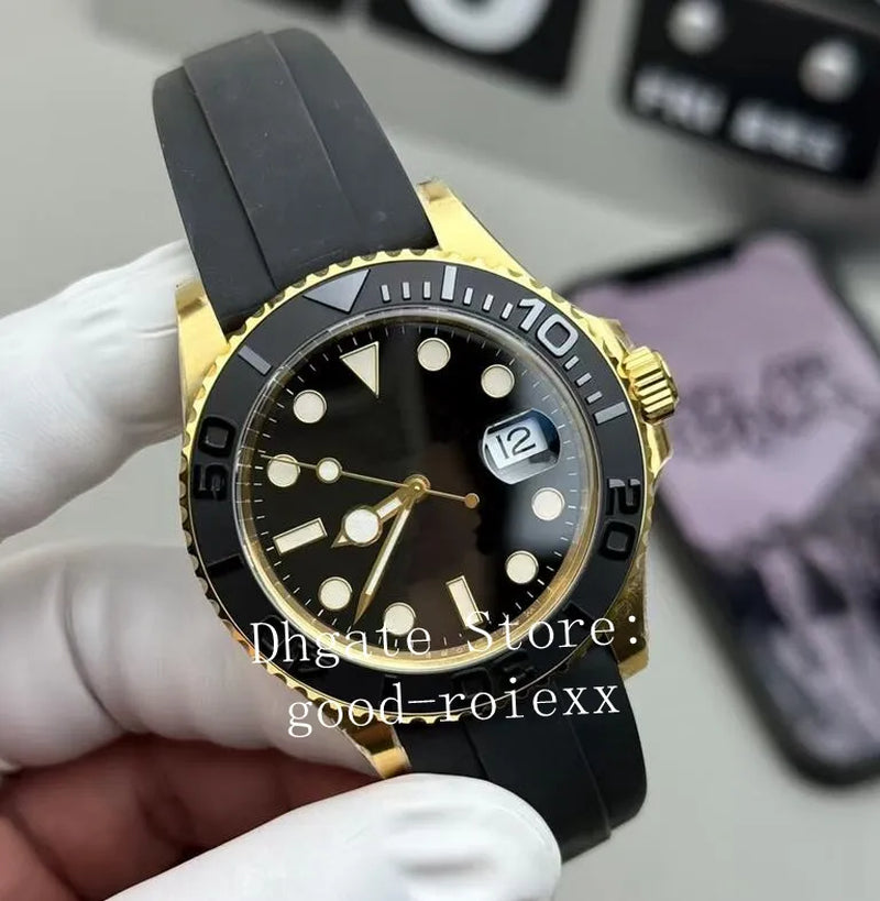 Men'S Watches Men Automatic Cal.3235 Watch Clean Maker 42Mm Yellow Gold 226658 Rubber Strap Sport 40Mm Rose Gold 126655 Dive Eta Cleanf Wristwatches
