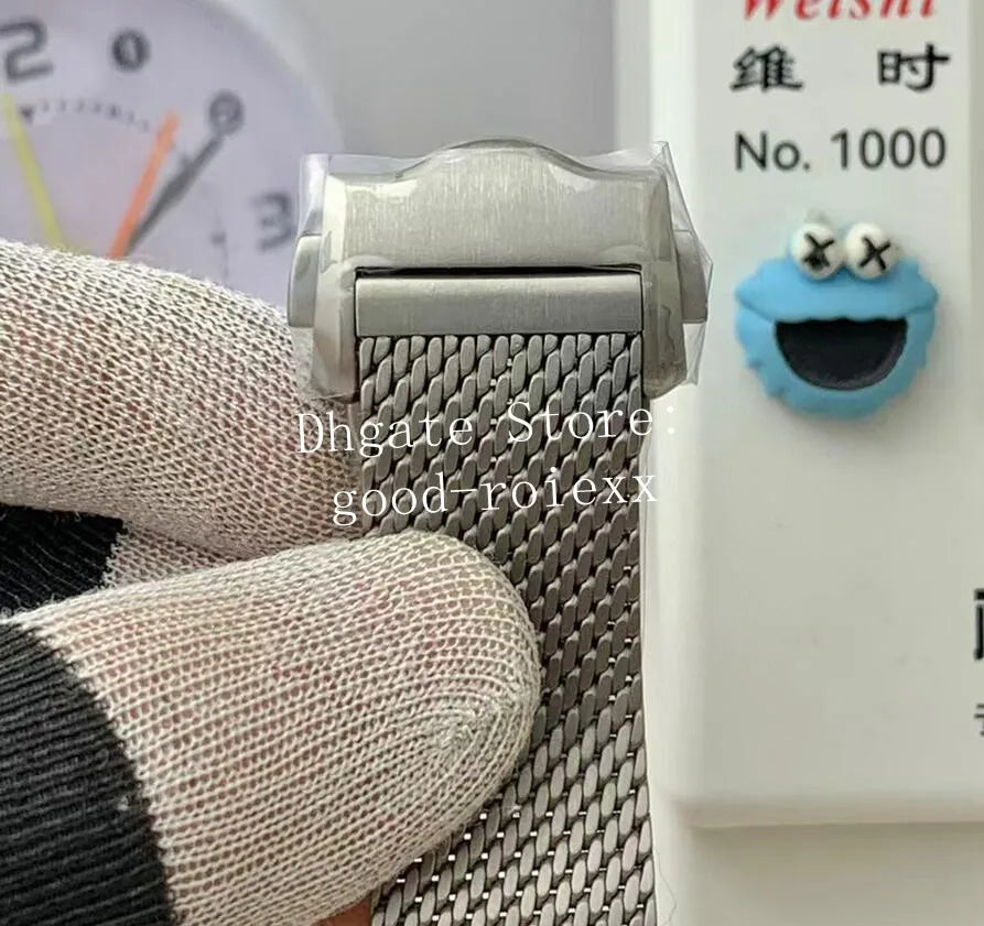 42Mm Men'S Bronze Watches Men Vsf Automatic Cal.8806 Movement Vs Aluminum Bezel Dial Watch Sbf Mesh Gold Burgundy Bracelet Diver 300M Luminous Wristwatches