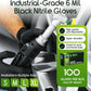 Black Nitrile Gloves HEAVY DUTY 6 Mil Nitrile Chemical Resistant Medical Cooking Cleaning Disposable Black Gloves
