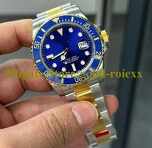 41Mm Water Resistant Watches Men Automatic Cal.3235 Men'S Watch Vs Maker Yellow Gold VSF Blue Black 904L Steel 126613 Eta Dive Sport Ceramic Wristwatches