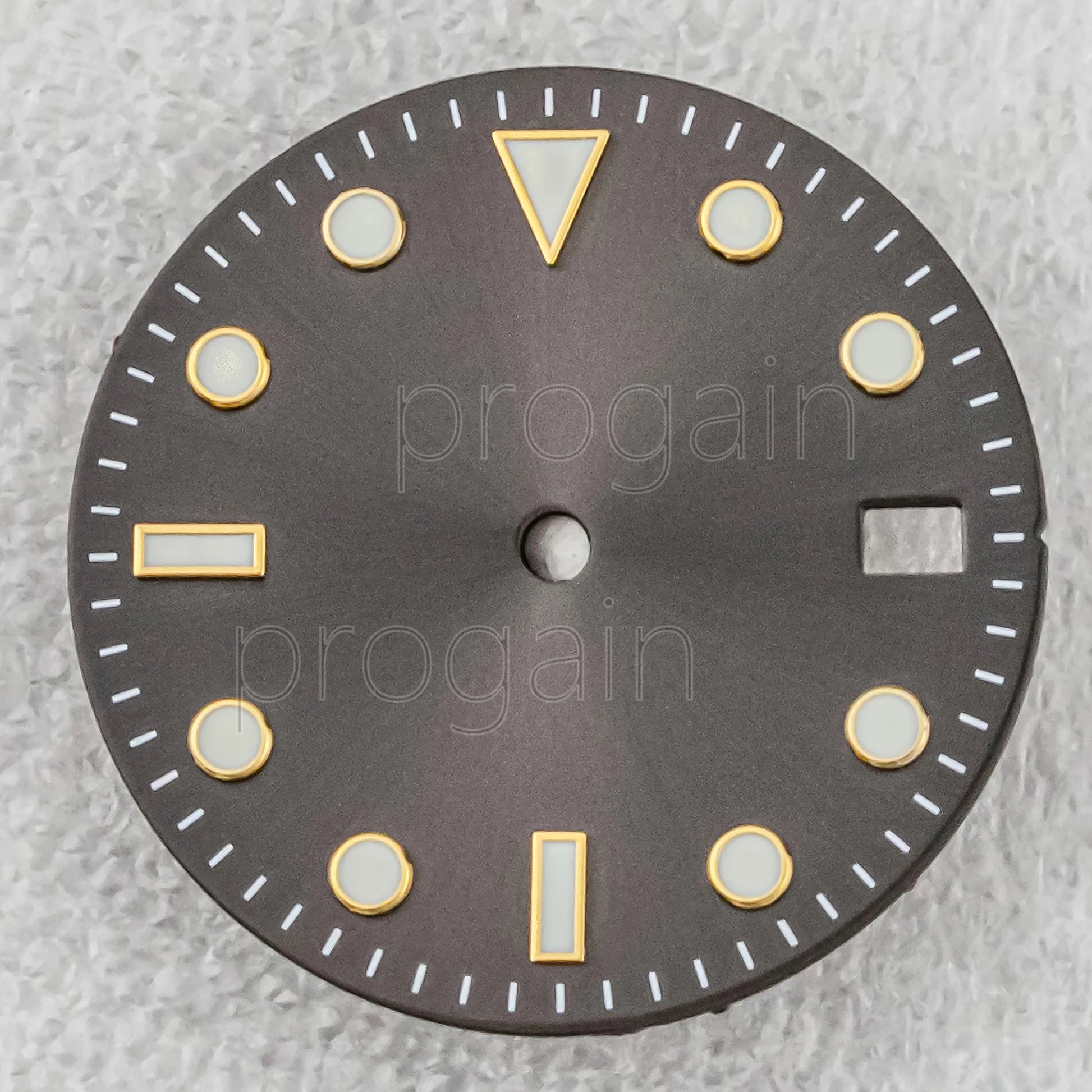 New NH35 Dial Green Luminous Watch Faces 28.5Mm Single/Double Calendar Dial Fit NH34 NH35 NH36 Movement SUB GMT Watch Parts