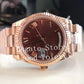 7 Colour Mens Watches Men Watch Bpf Green Brown Champagne White Automatic 2813 Movement BP Everose Time Day Date Rose Gold Crystal Chocolate Factory Wristwatches