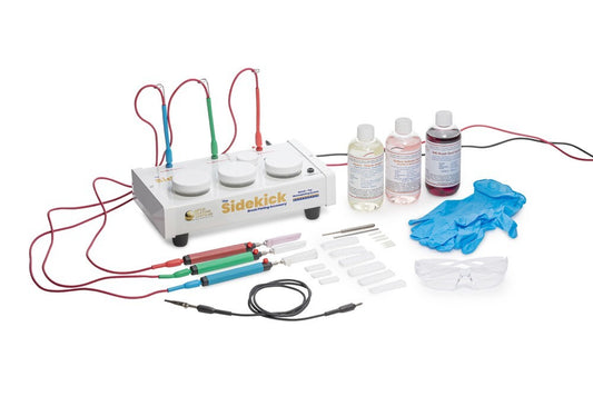 The Sidekick- Brush Electroplating Kit - 8 Oz Gold - Gold Plating Services