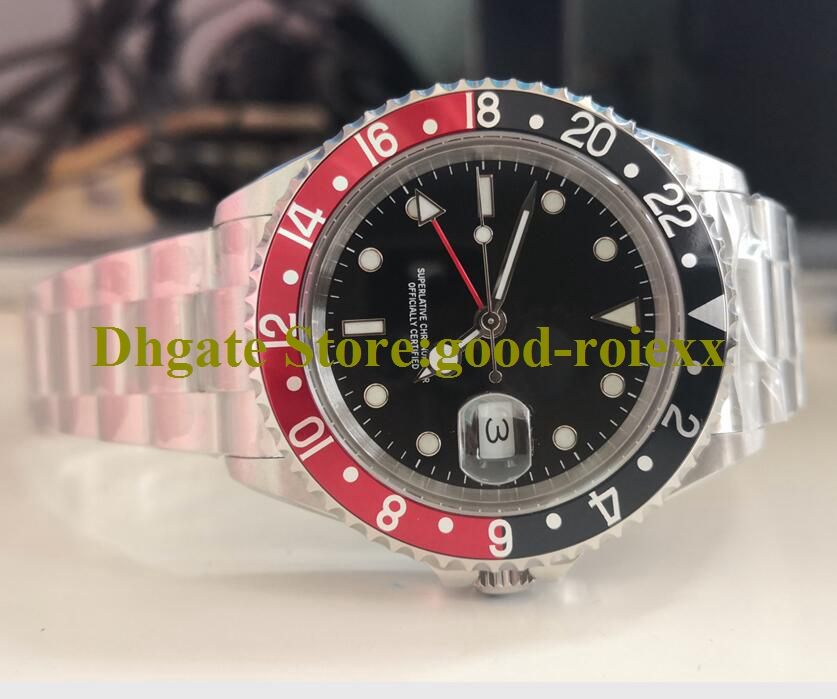 Antique Watches Men V2 Version Alloy Bezel Watch Men'S Bp Vintage 1675 Automatic 2813 Movement Stainless Steel BPF Factory 16710 Date Dress Wristwatches