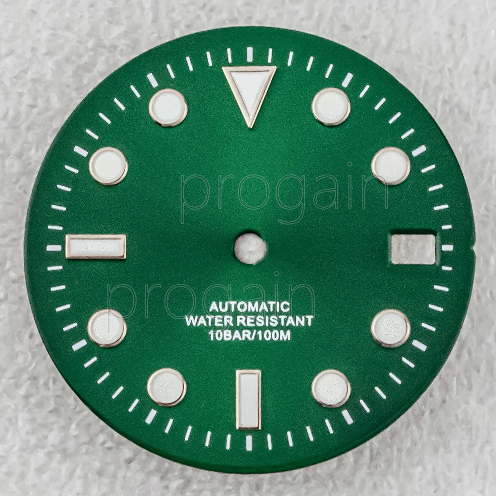 New NH35 Dial Green Luminous Watch Faces 28.5Mm Single/Double Calendar Dial Fit NH34 NH35 NH36 Movement SUB GMT Watch Parts
