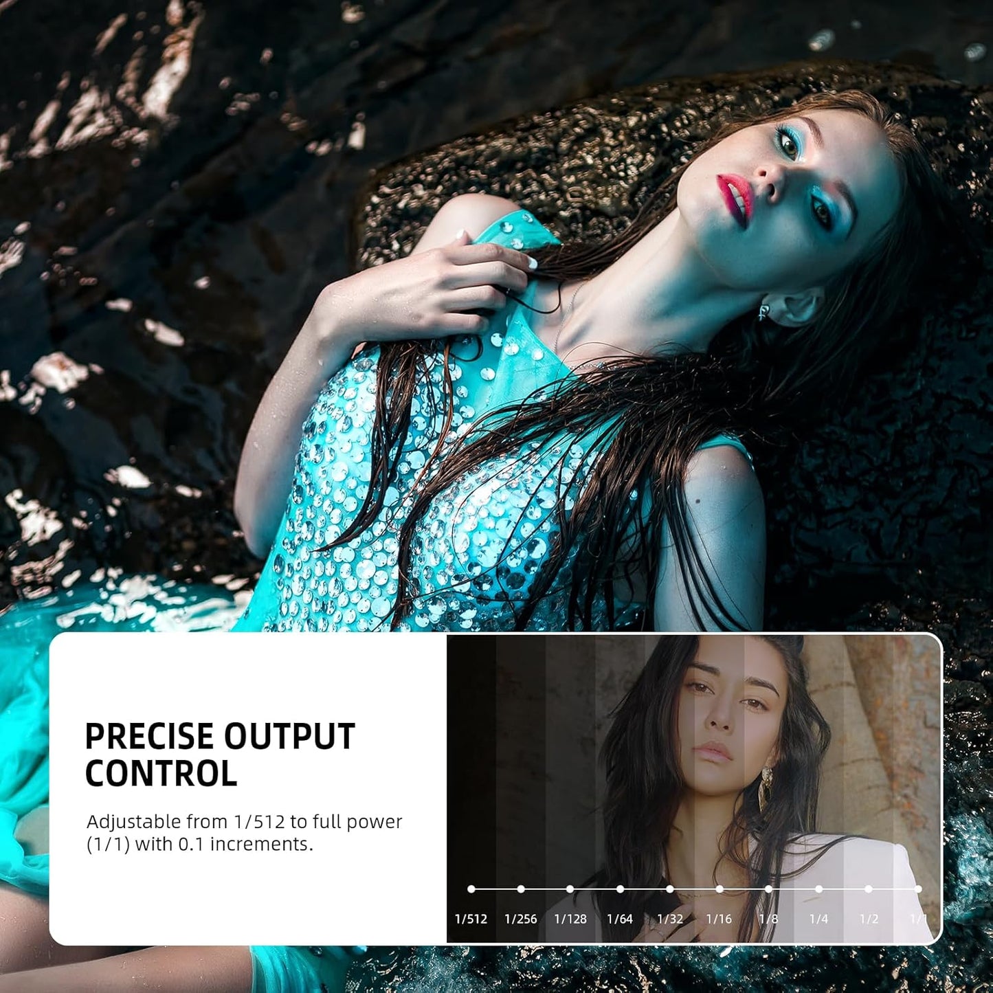 AD200 Pro II Ad200Pro II Strobe Flash, TTL 200W Pocket Flash HSS 1/8000S, One-Tap Wireless Sync, Enhanced Color Screen, Photography Lighting for Canon, Sony, Nikon, Fuji, Olympus, Panasonic