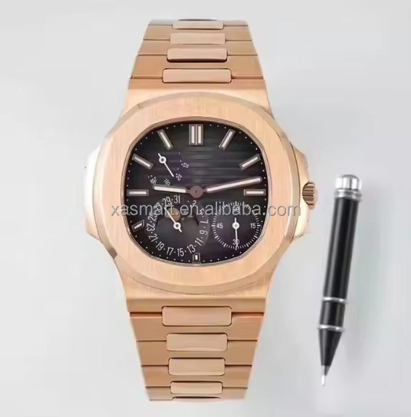2024 Latest V3 Version New Clasp Top Quality PPF Factory 5712 Series 240 Integrated Movement Ultra-Thin Diving Mechanical Watch.