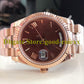 7 Colour Mens Watches Men Watch Bpf Green Brown Champagne White Automatic 2813 Movement BP Everose Time Day Date Rose Gold Crystal Chocolate Factory Wristwatches