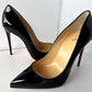 New Christian Louboutin Shoes so Kate 120MM Pumps Size 39 Black Patent Leather