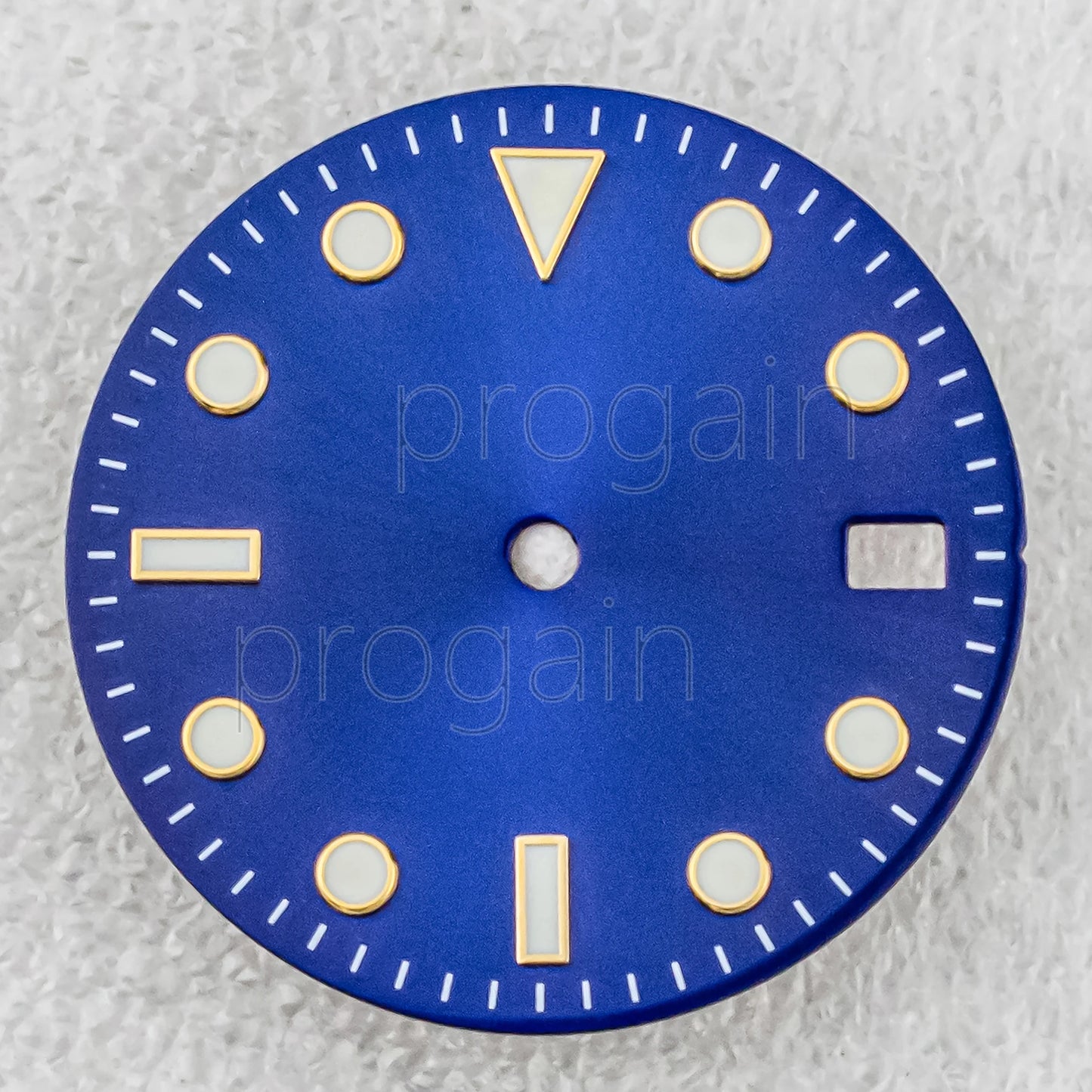 New NH35 Dial Green Luminous Watch Faces 28.5Mm Single/Double Calendar Dial Fit NH34 NH35 NH36 Movement SUB GMT Watch Parts