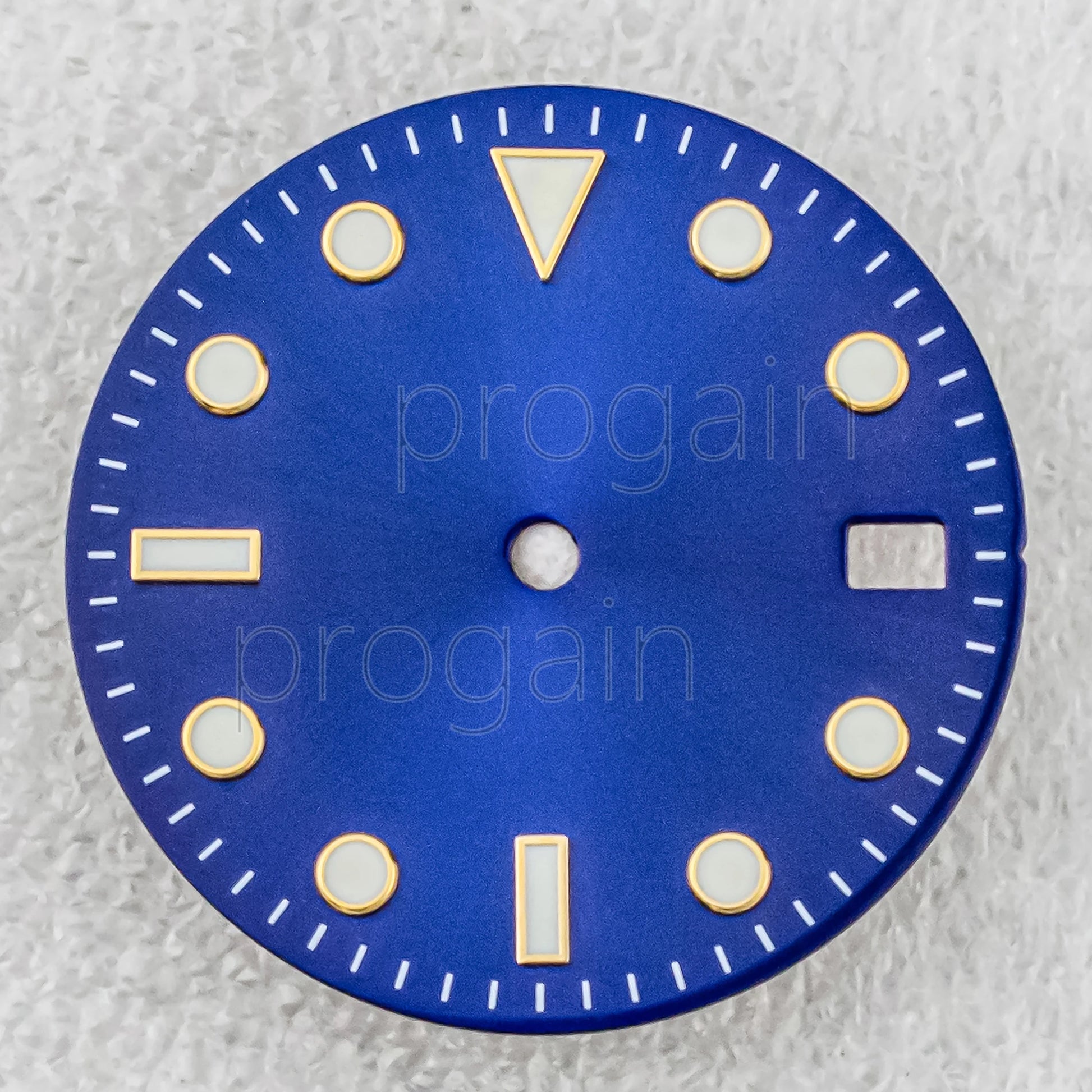 New NH35 Dial Green Luminous Watch Faces 28.5Mm Single/Double Calendar Dial Fit NH34 NH35 NH36 Movement SUB GMT Watch Parts