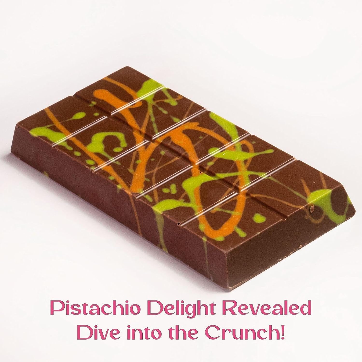 Dubai Viral Kunefe Chocolate Bar (200 Grams, Kunafa Pistachio)