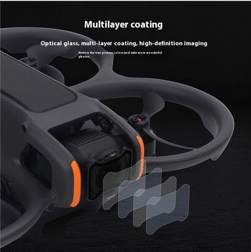 Lens Filter/Filter Set for DJI Avata 2 Drone Waterproof, Uv-Blocking Multi-Layer Coated HD Neutral Density Filter (UV/CPL/ND8/ND16/ND32/ND64/STAR/NIGHT)
