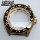 42Mm Watch Case Domed Sapphire Glass Ceramic/Titanium Bezel 200M Water Resistant Fit NH35 NH36 Movement