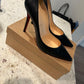 Christian Louboutin so Kate Pointed Toe Pump - Black, US7