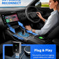 Wireless Carplay Adapter, 2025 Upgraded 2-In-1 Mini Size Carplay & Android Auto, Convert Wired to Wireless with USB & Usb-C/Type-C, Plug & Play, Stable Control & No Delay, with Iphone & Android