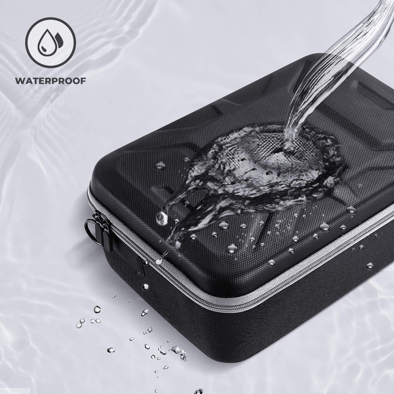 Deluxe Carrying Case for Nintendo Switch OLED & Nintendo Switch, Large Capacity Travel Storage Pouch for Switch Console & Accessories - Black