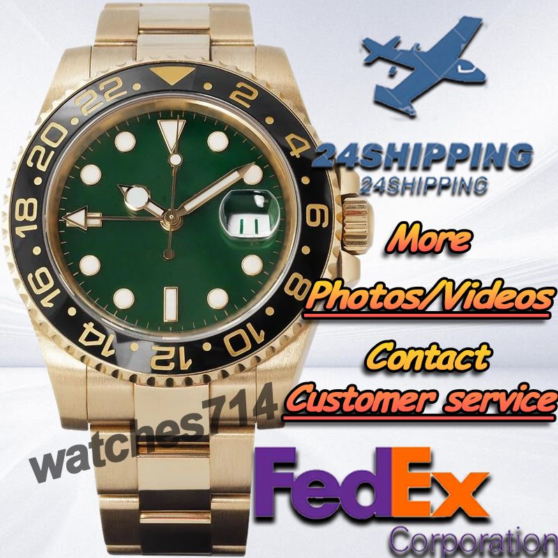 Clean Factory Mens Watch Designer Watches Men Top Quality Clean Watch Rose Gold 40MM Cal.3285 Movement Watch 904L Ceramic Ring Sapphire Waterproof 100M Send Fedex