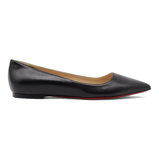 Christian Louboutin Ballalla Leather Ballet Flats Shoes in Black 39 9US $745