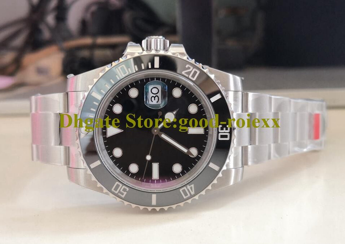 41Mm Watches for Men Automatic Cal.3235 Watch Men'S 40Mm 3135 Movement Green Blue Ceramic Bezel 3130 Power Reserve Eta 3230 Dive 904L Steel Sport VSF Wristwatches