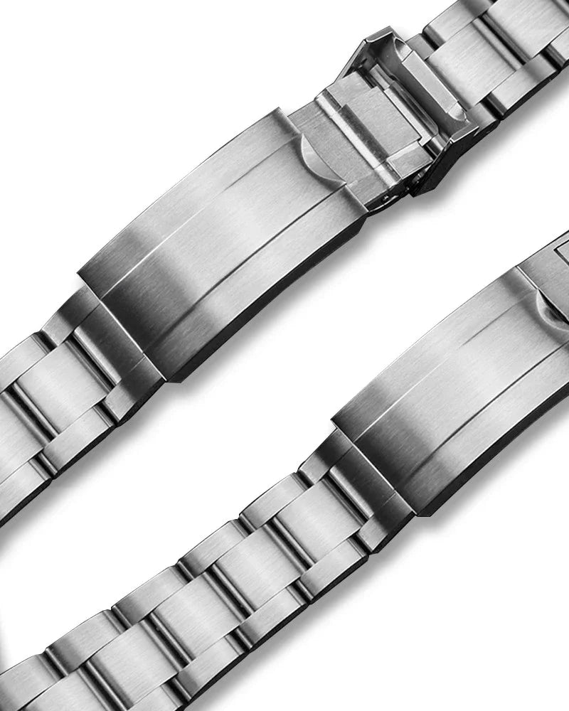 Watch Bracelet for Rolex SUBMARINER DAYTONA SUP GMT Men Fine-Tuning Pull Button Clasp 904L Stainless Steel Watch Chain 20Mm
