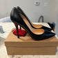 Christian Louboutin so Kate Pointed Toe Pump - Black, US7