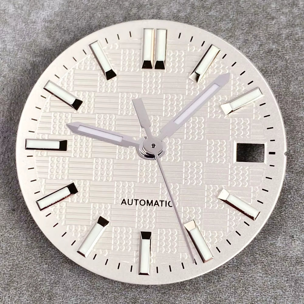 40Mm for Ingenieur IWC Style Mod Watch Case Sapphire Glass Fit NH35 NH36 Dive Men'S Wristwatch Accessories Parts Steel Bracelet