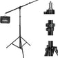 Aluminum Light Stand 110"/9.2Ft/280Cm, Adjustable Photography Air-Cushioned Tripod Stand with 1/4" Screw for Softbox, Studio Light, Flash, Umbrella, Ring Light, Max Load 5Kg, RA-S280A