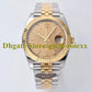 Men'S Watches Men Automatic Cal.3235 Clean Watch Water Resistant 41Mm Yellow Gold Cleanf Eta Wimbledon 126333 Wristwatches