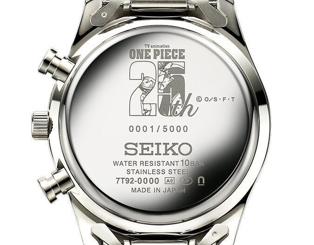 ONE PIECE × SEIKO TV Anime 25Th Anniversary Watch MEMORIAL EDITION Size L 7.6In