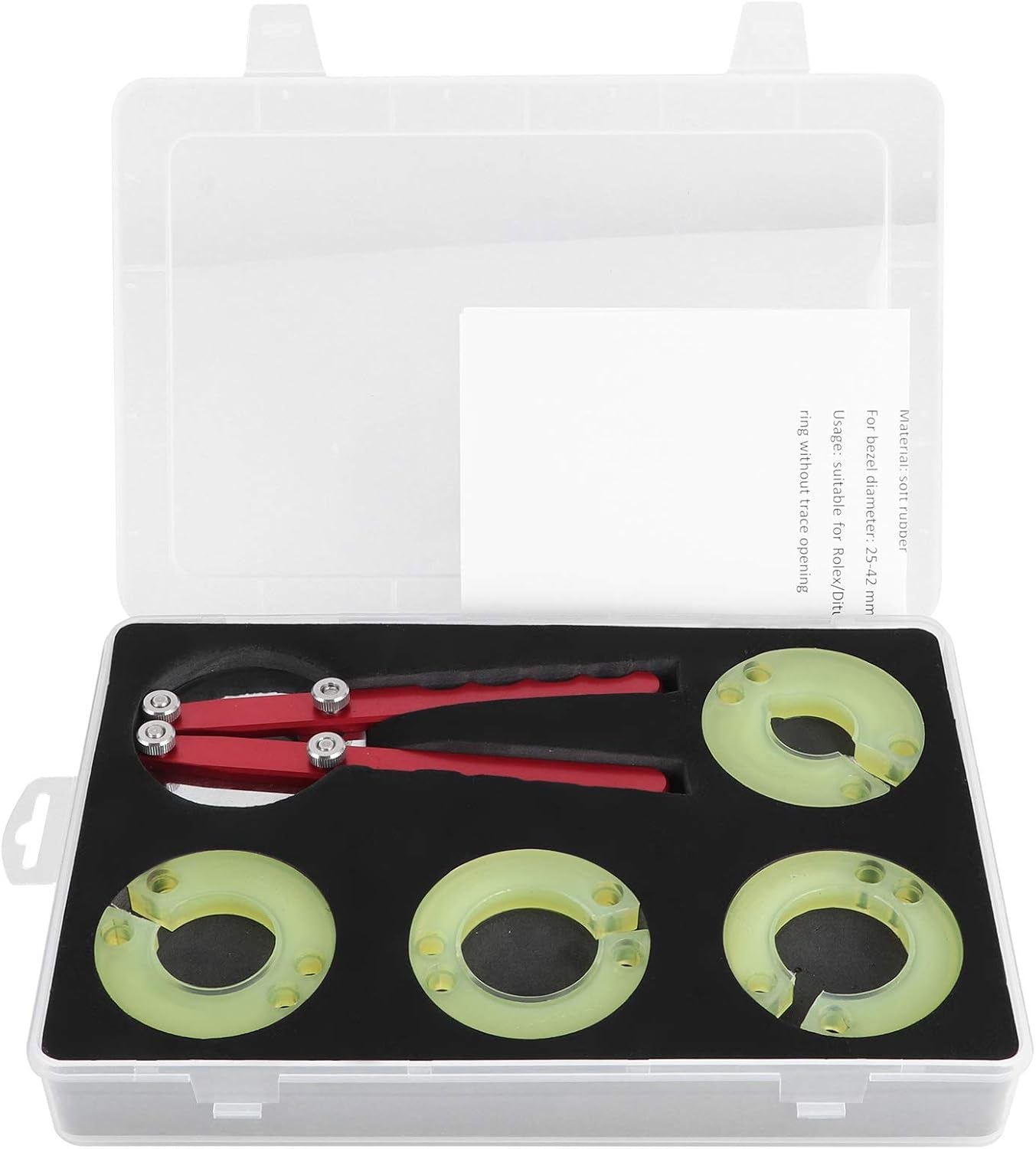 Watch Repair Kit Watch Bezel Ring Opener Removal Tools Watch Glass Changing Watchmaker'S Repair Tool Set Watch Accessories