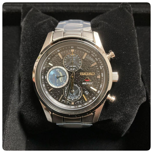 ONE PIECE × SEIKO TV Anime 25Th Anniversary Watch MEMORIAL EDITION Size L 7.6In