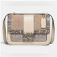 Coach Tabby Shoulder Bag in Jacquard Signature Beige with Snake Detailing NWT